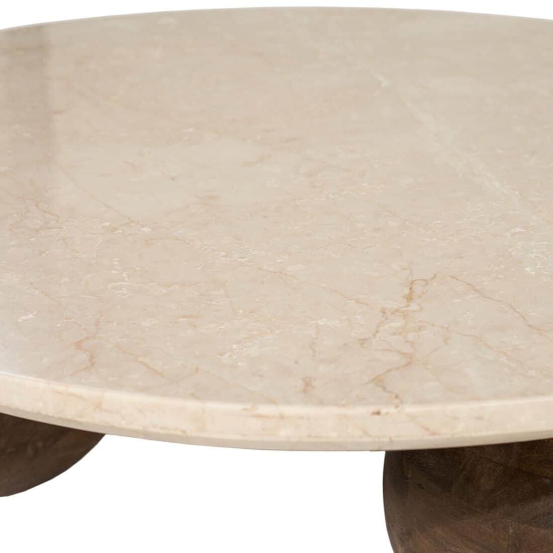 blad Eleonora salontafel Babs 89x89x30 cm marmer