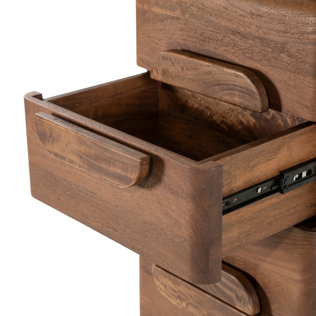 detailfoto Eleonora ladekast Murphy 45x38x113 cm mangohout