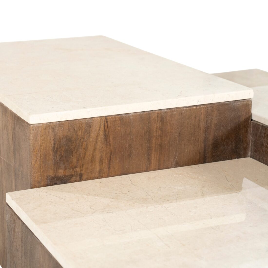 detailfoto Eleonora salontafel Quido 105x89x37 cm marmer