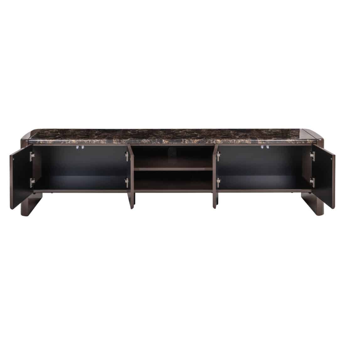 detailfoto Richmond Interiors tv meubel Almundi 199,5x39,5x50 cm keramiek