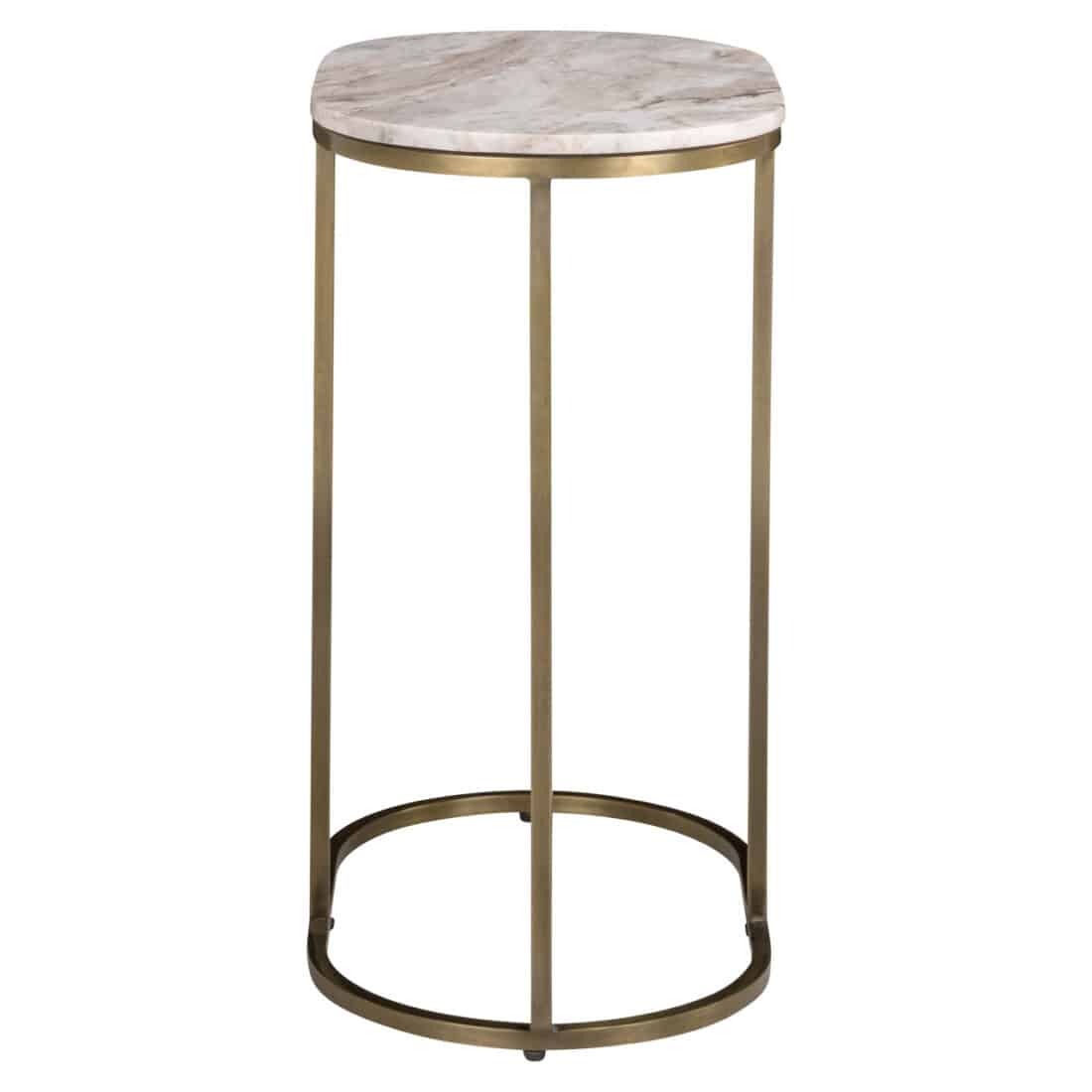 voorkant Richmond Interiors sofa tafel Bottega 55x35x65 cm marmer voorkant Richmond Interiors sofa tafel Bottega 55x35x65 cm marmer