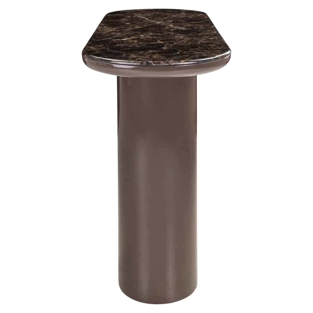 zijkant voorkant Richmond Interiors wandtafel Almudi 120x40x76 cm keramiek zijkant voorkant Richmond Interiors wandtafel Almudi 120x40x76 cm keramiek