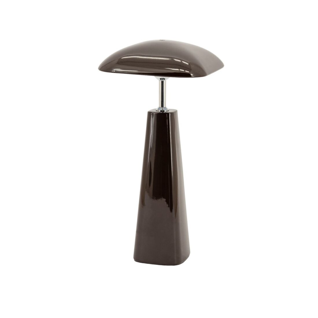 By Boo Tafellamp 21x21x54 5 Cm Quadra Donker Bruin