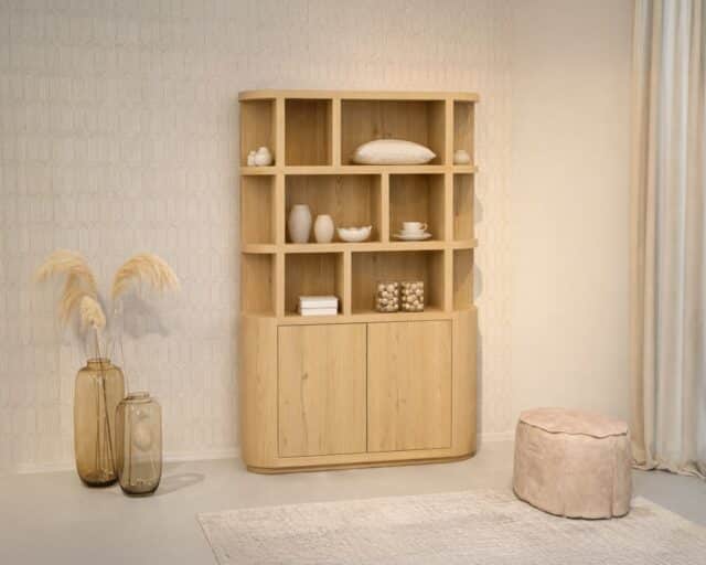 Livingfurn boekenkast Novero 145 cm