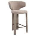 Richmond Interiors barstoel Viola met arm mocca