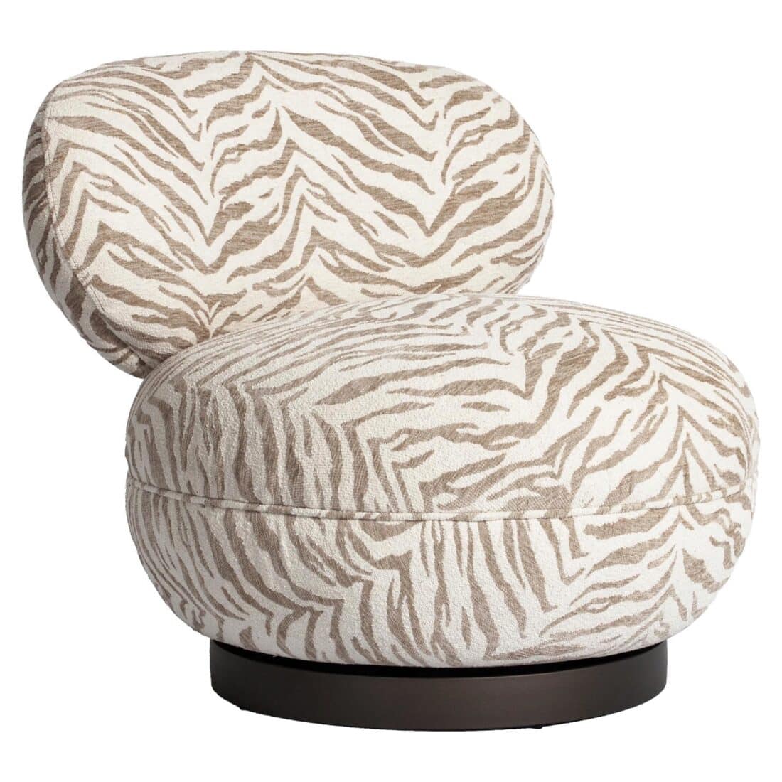 Richmond Interiors Draaifauteuil Jace Beige