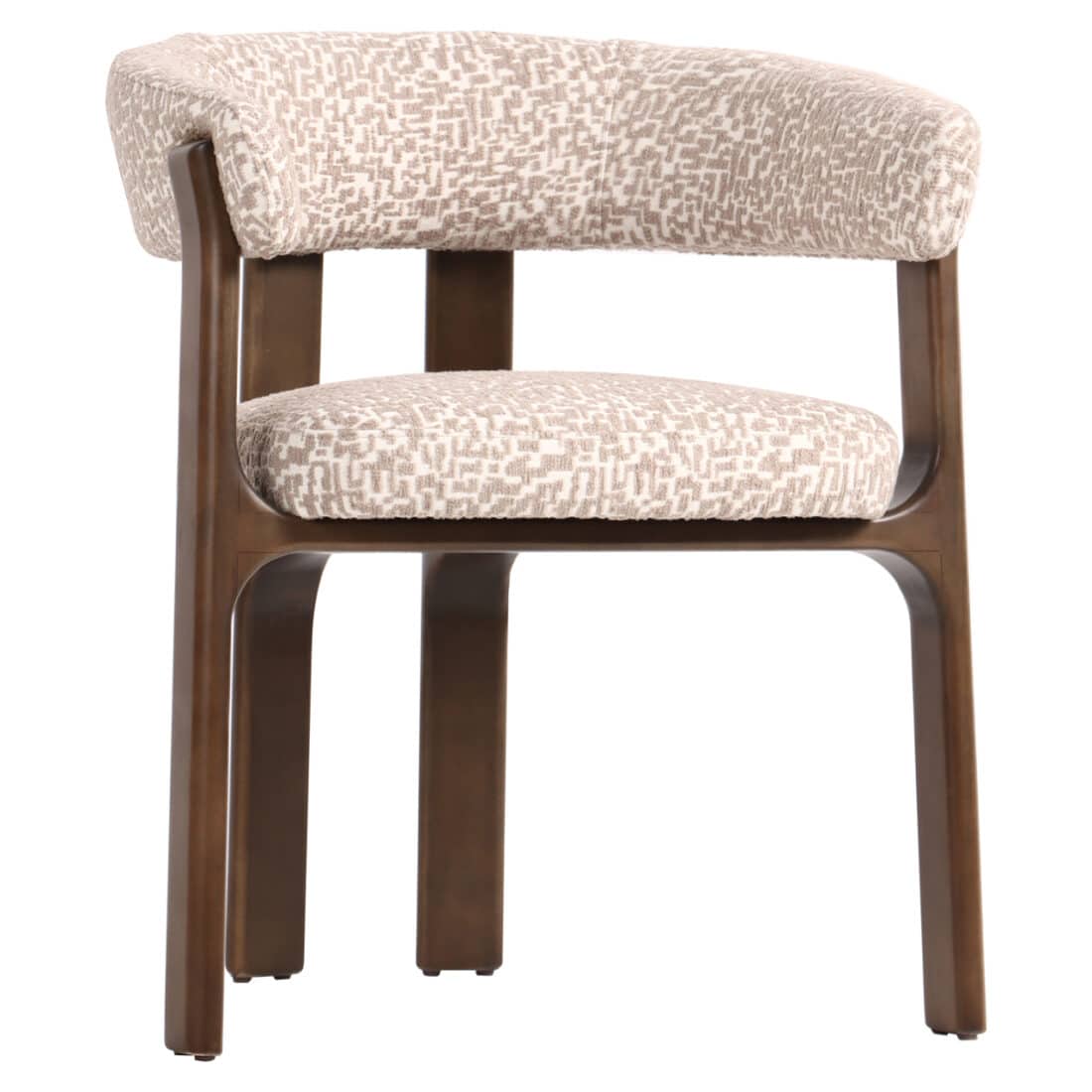 Richmond Interiors eetkamerstoel Contigo met arm natural geo