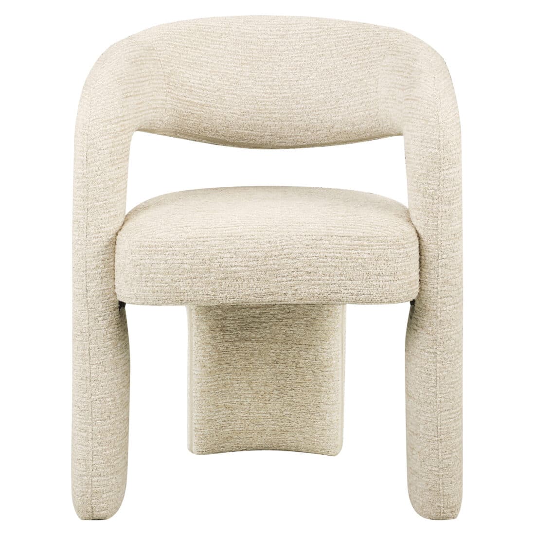 Richmond Interiors eetkamerstoel Soho met arm natural linear