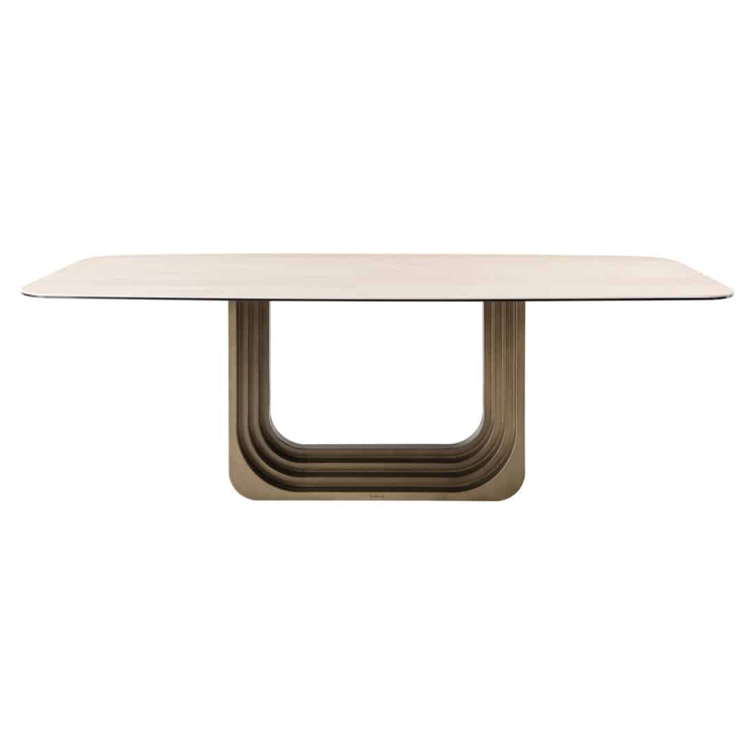 Richmond Interiors eettafel Maxfield 230x100x75 cm keramiek