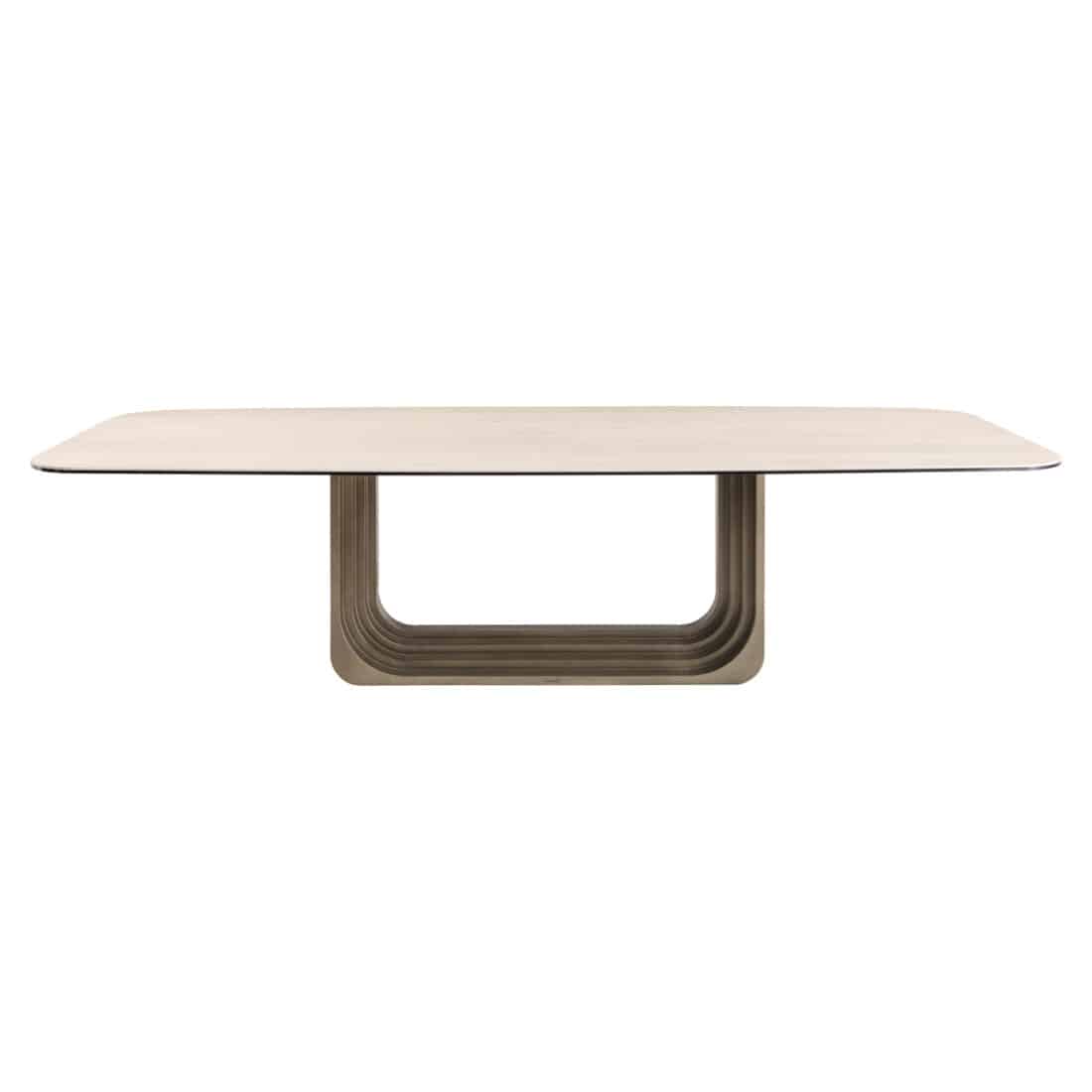 Richmond Interiors eettafel Maxfield 300x120x75 cm keramiek