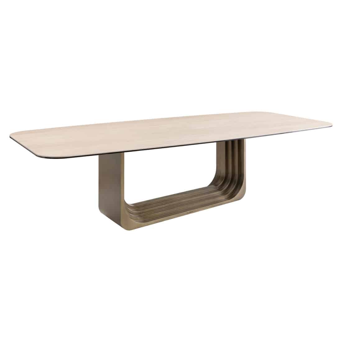 Richmond Interiors eettafel Maxfield 300x120x75 cm keramiek