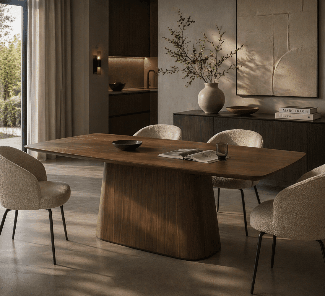 Richmond Interiors eettafel Windsor 190x100x75 cm hout