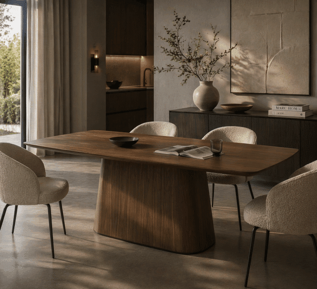 Richmond Interiors eettafel Windsor 190x100x75 cm hout