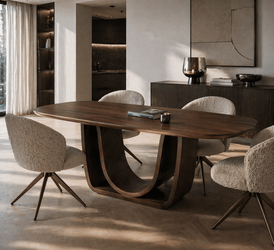 Richmond Interiors eettafel Windsor 230x100x75,5 cm hout