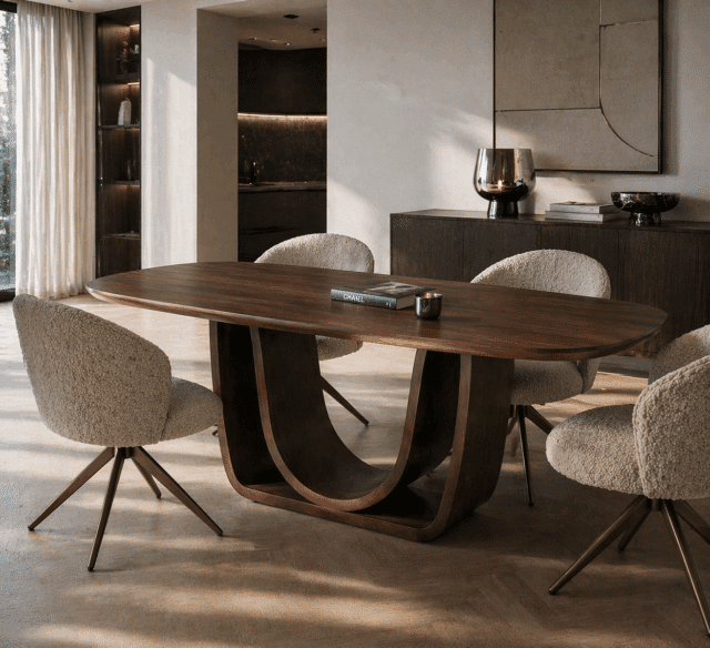 Richmond Interiors eettafel Windsor 230x100x75,5 cm hout