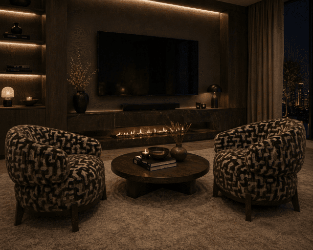 Richmond Interiors Fauteuil Montana Moss Labyrinth