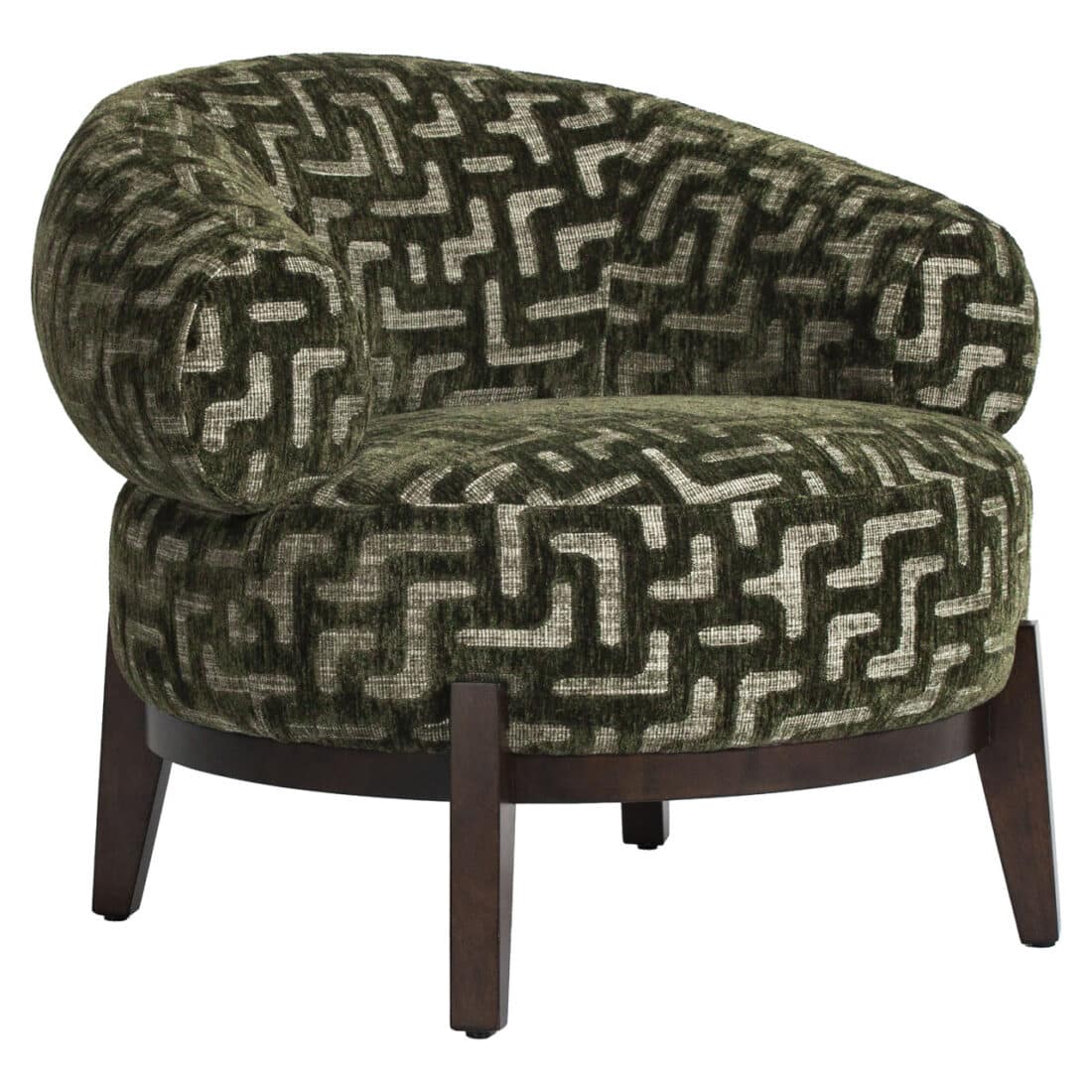 Richmond Interiors fauteuil Montana moss labyrinth