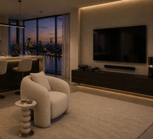 Richmond Interiors fauteuil Tuscany beige blockweave