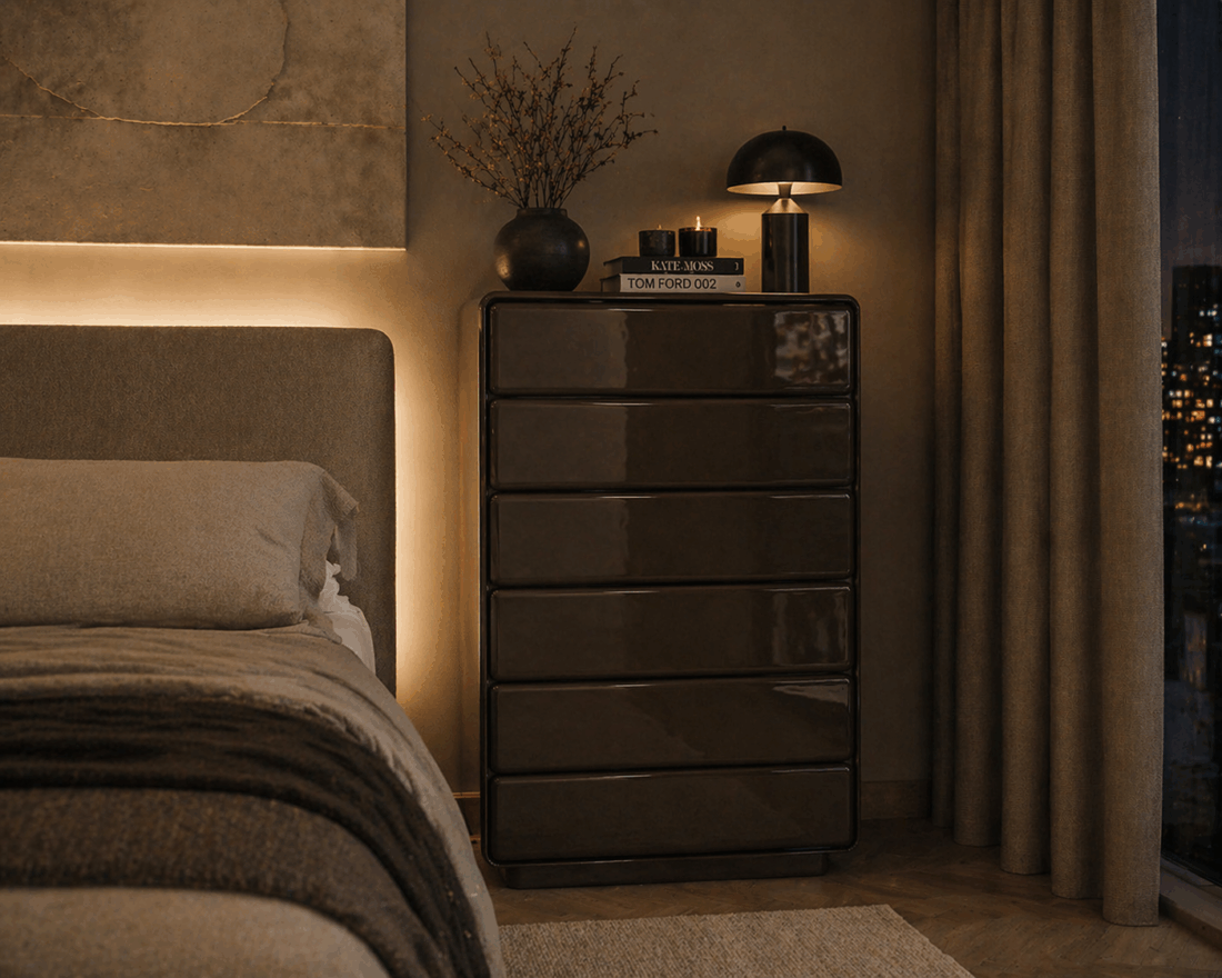 Richmond Interiors ladekast Lizzie 56,5x42,5x110 cm hout