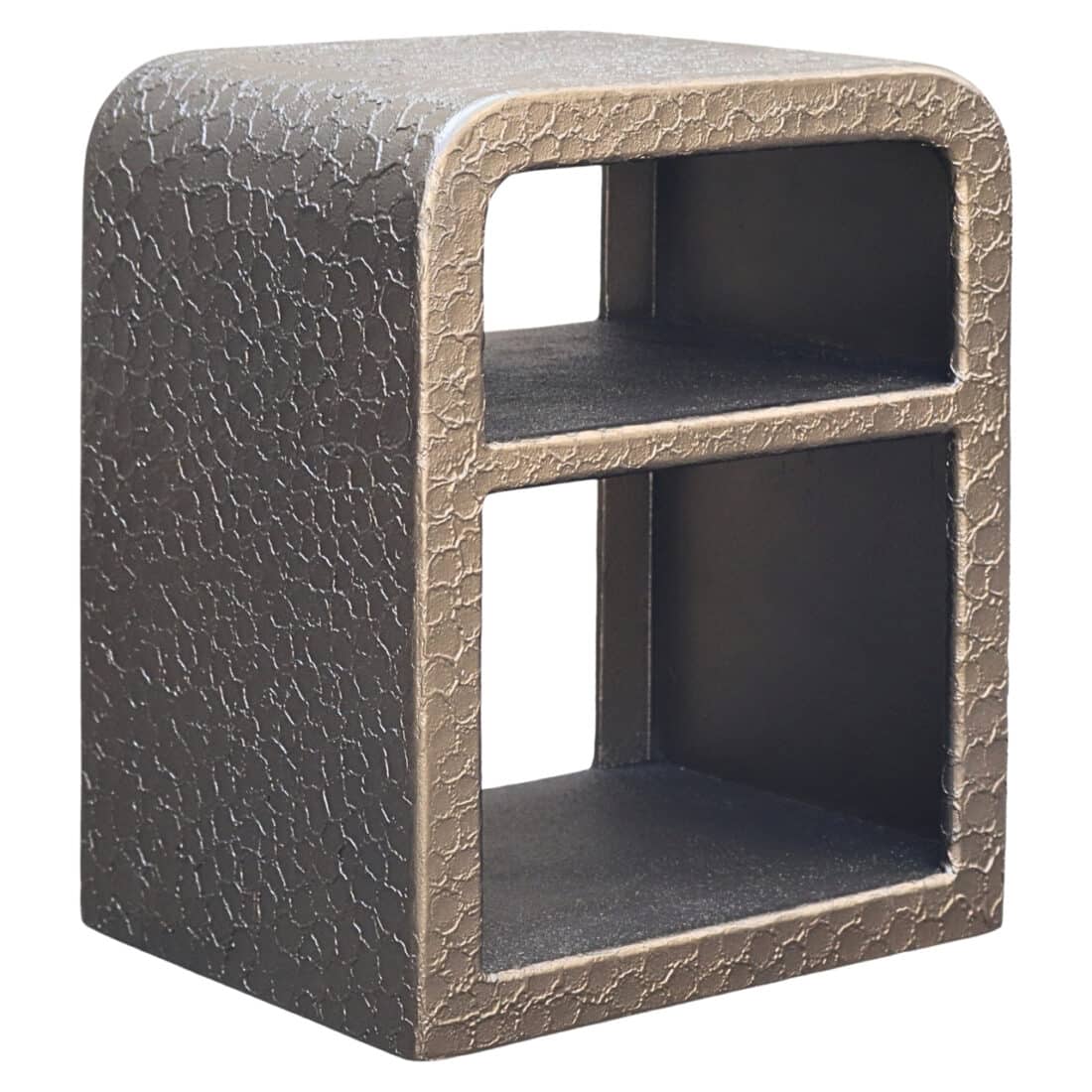 Richmond Interiors nachtkastje Dorma brons 45x35x55 cm metaal