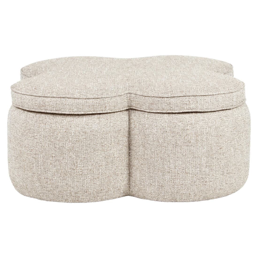 Richmond Interiors opberg poef Corbeau sand