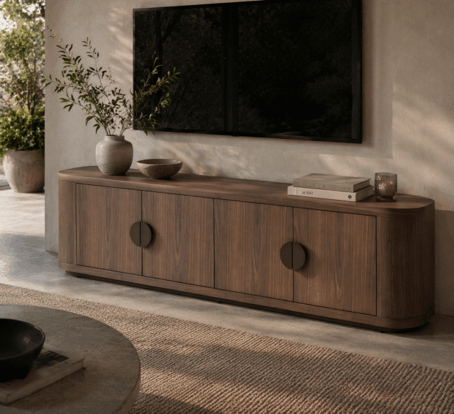 Richmond Interiors tv meubel Windsor 200x45x50 cm hout