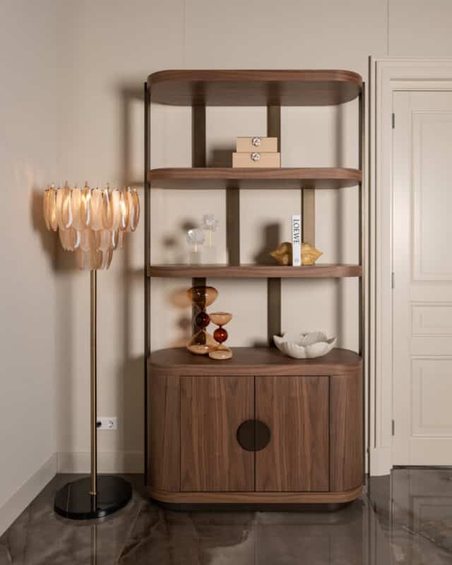 Richmond Interiors wandkast Windsor 120x45x225 cm hout