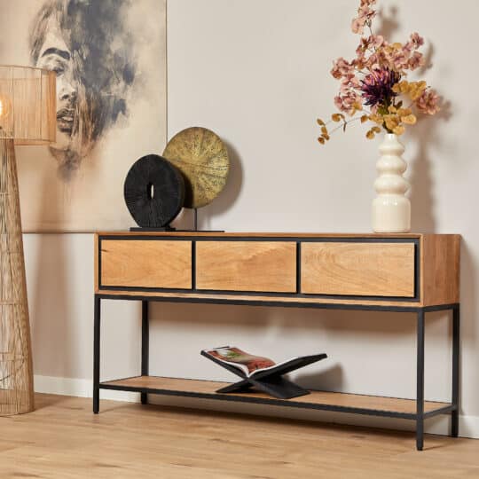 SHOWMODEL Starfurn sidetable RichWood mangohout 150 cm