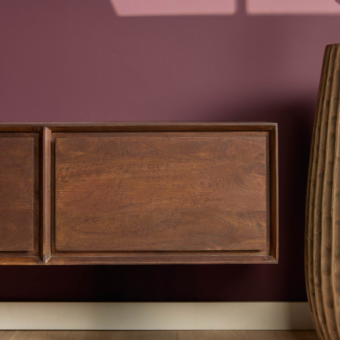 Starfurn Zwevend Tv Meubel Ambiance Bruin Mangohout 200 Cm Starfurn Zwevend Tv Meubel Ambiance Bruin Mangohout 200 Cm