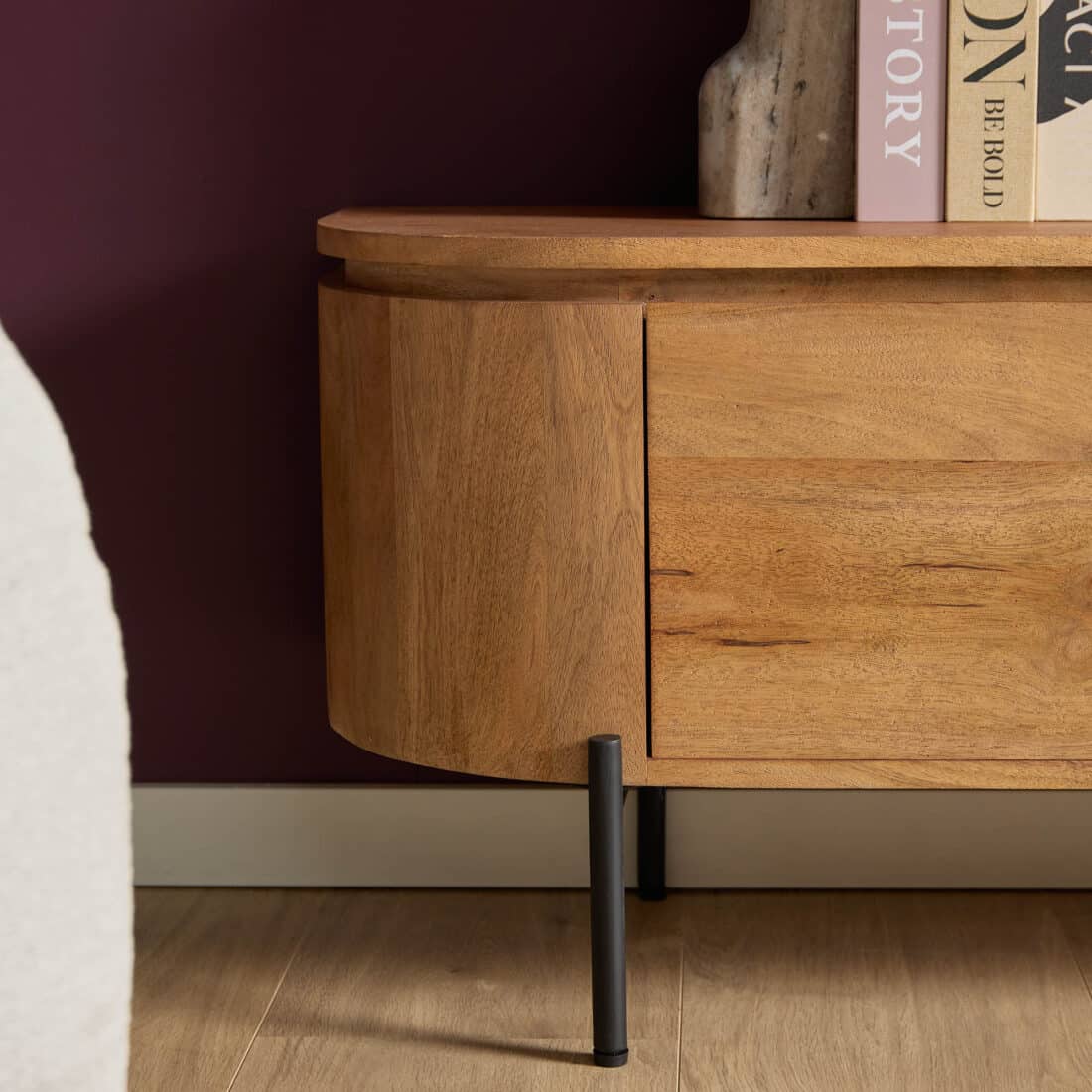 Starfurn Tv Meubel Excellent Naturel 240x35x30 Cm Mangohout Starfurn Tv Meubel Excellent Naturel 240x35x30 Cm Mangohout