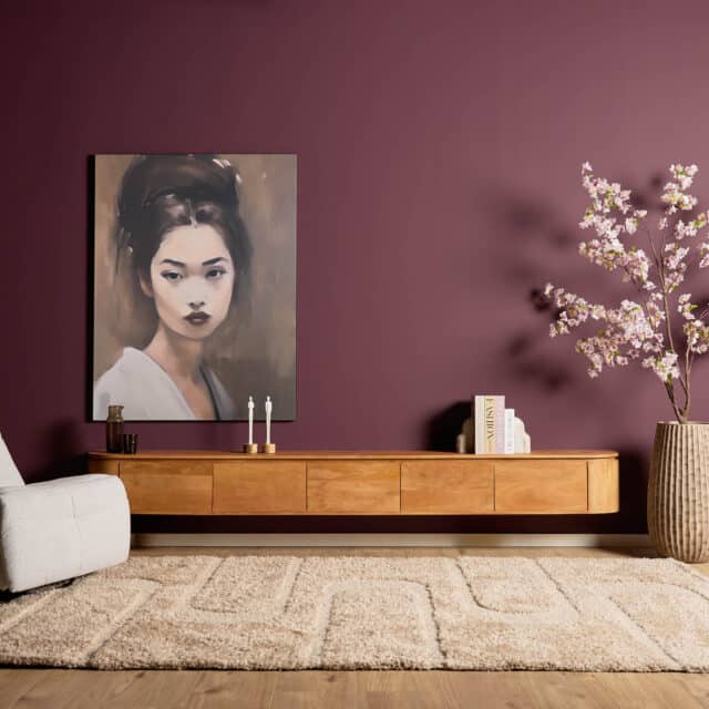 Starfurn tv meubel Excellent naturel 280x35x30 cm mangohout