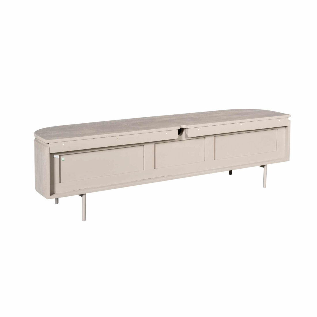 Starfurn Tv Meubel Excellent Taupe 160x35x45 Cm Mangohout