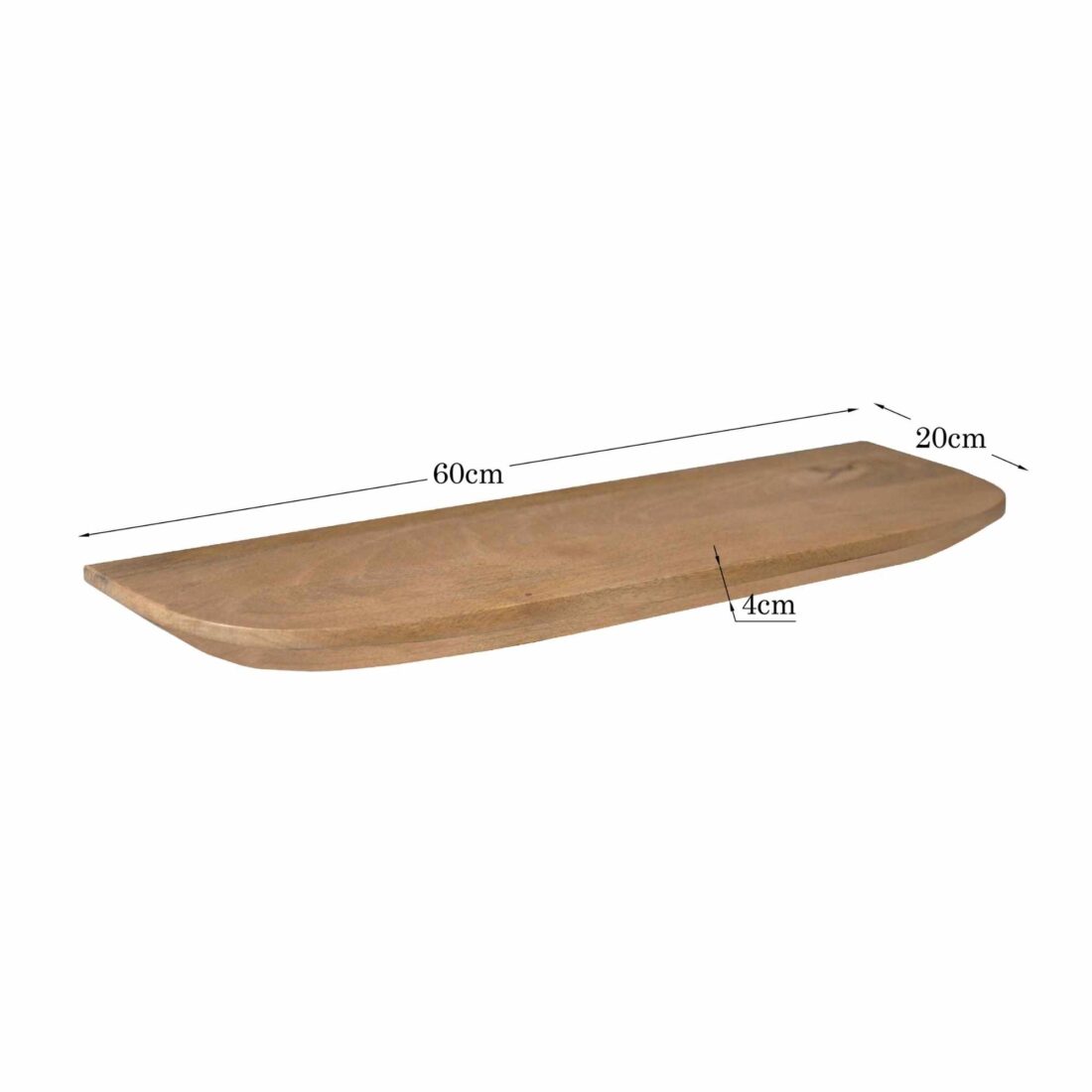 Starfurn Wandplank Gusta Set Van 3 Naturel Mangohout 60 Cm Starfurn Wandplank Gusta Set Van 3 Naturel Mangohout 60 Cm