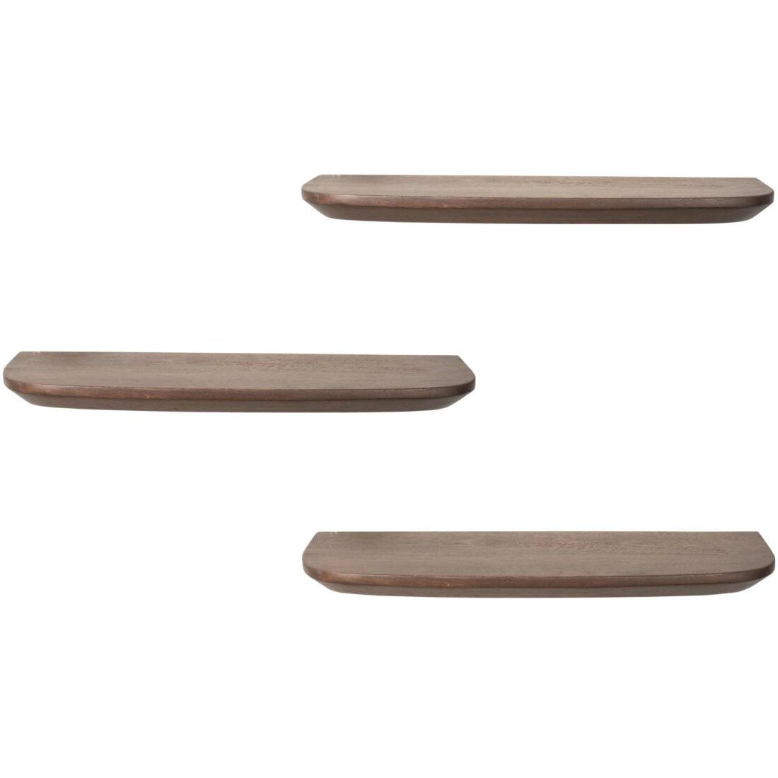 Starfurn Wandplank Gusta Bruin Mangohout Set Van 3