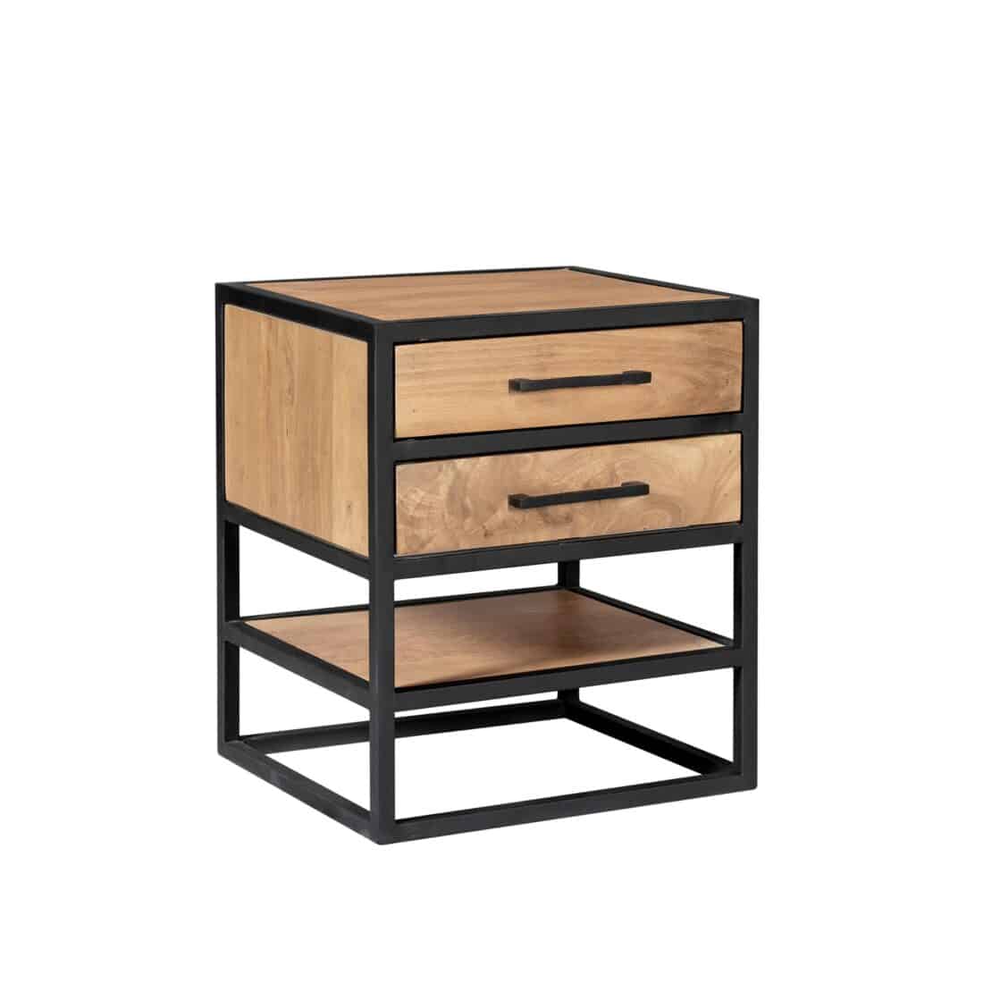 Starfurn Nachtkastje Dakota Naturel Mangohout 45 Cm