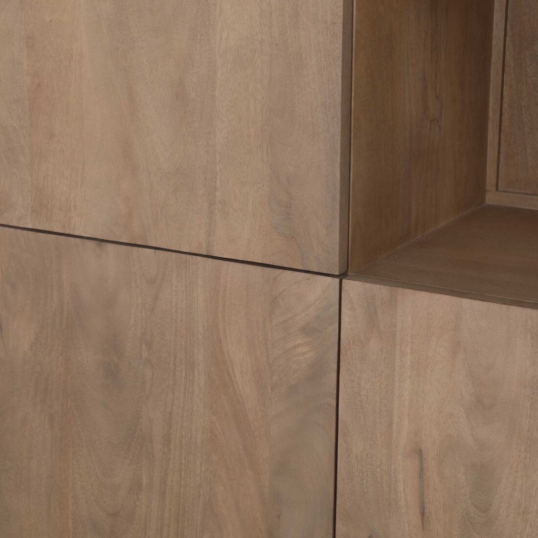 Starfurn Vakkenkast Xl Dallas Naturel Mangohout 160 Cm