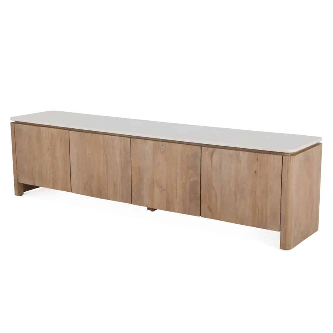 Starfurn Tv Meubel Dallas Naturel Mangohout 210 Cm