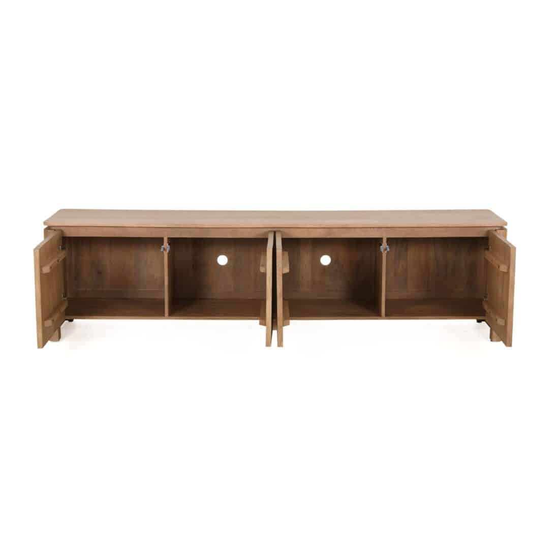 Starfurn Tv Meubel Dallas Naturel Mangohout 210 Cm