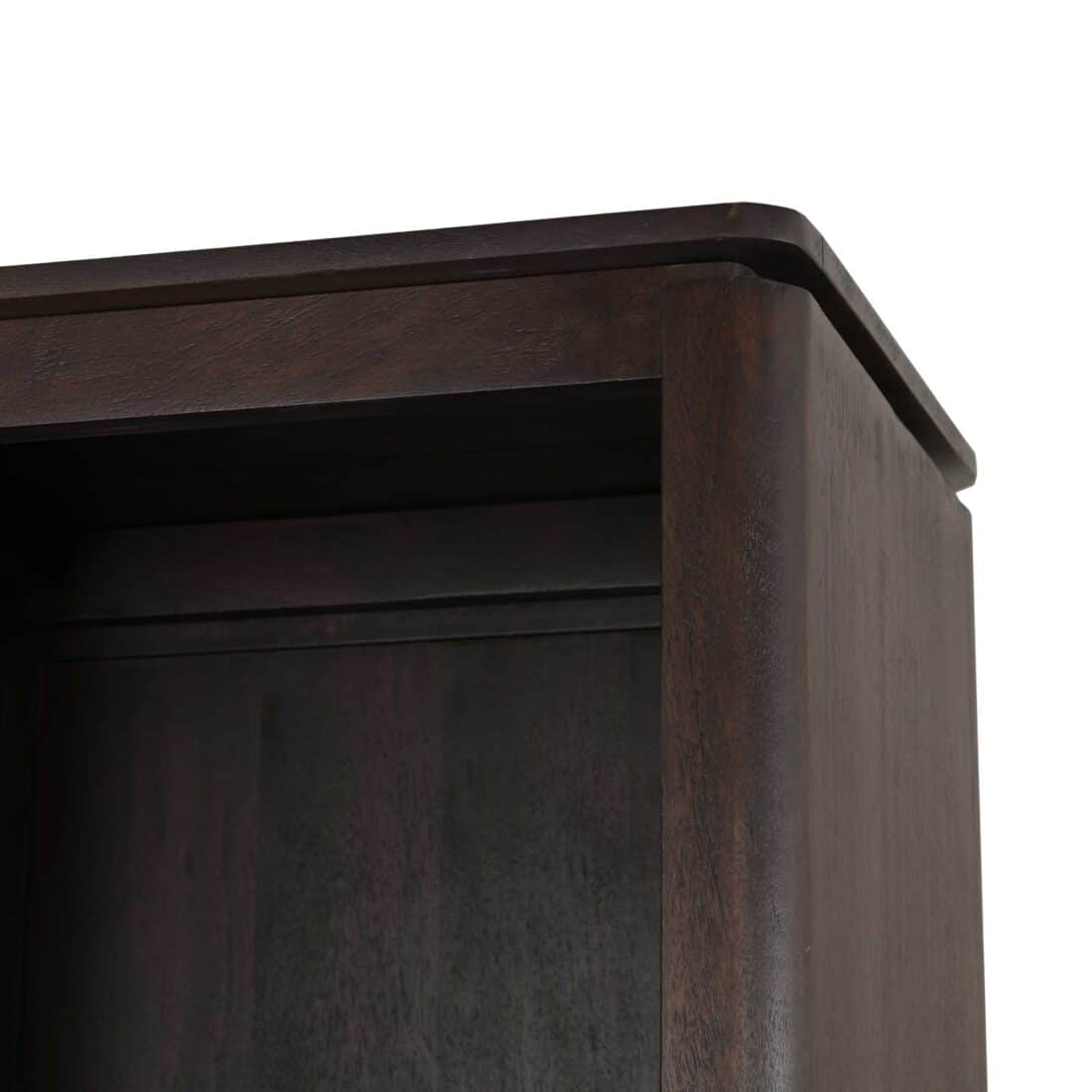 Starfurn Vakkenkast Xl Dallas Bruin Mangohout 160 Cm