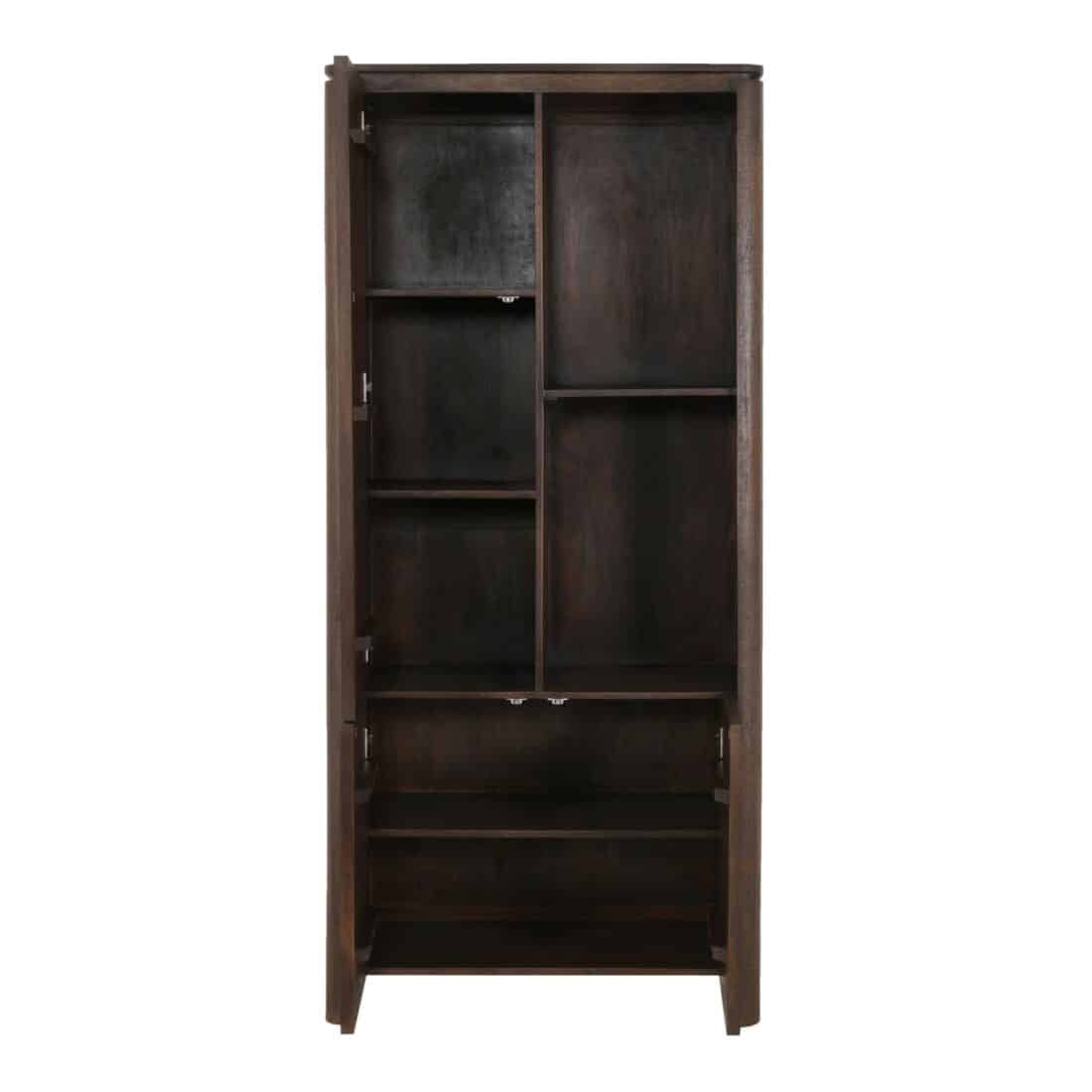 Starfurn Vakkenkast Dallas Bruin Mangohout 90 Cm