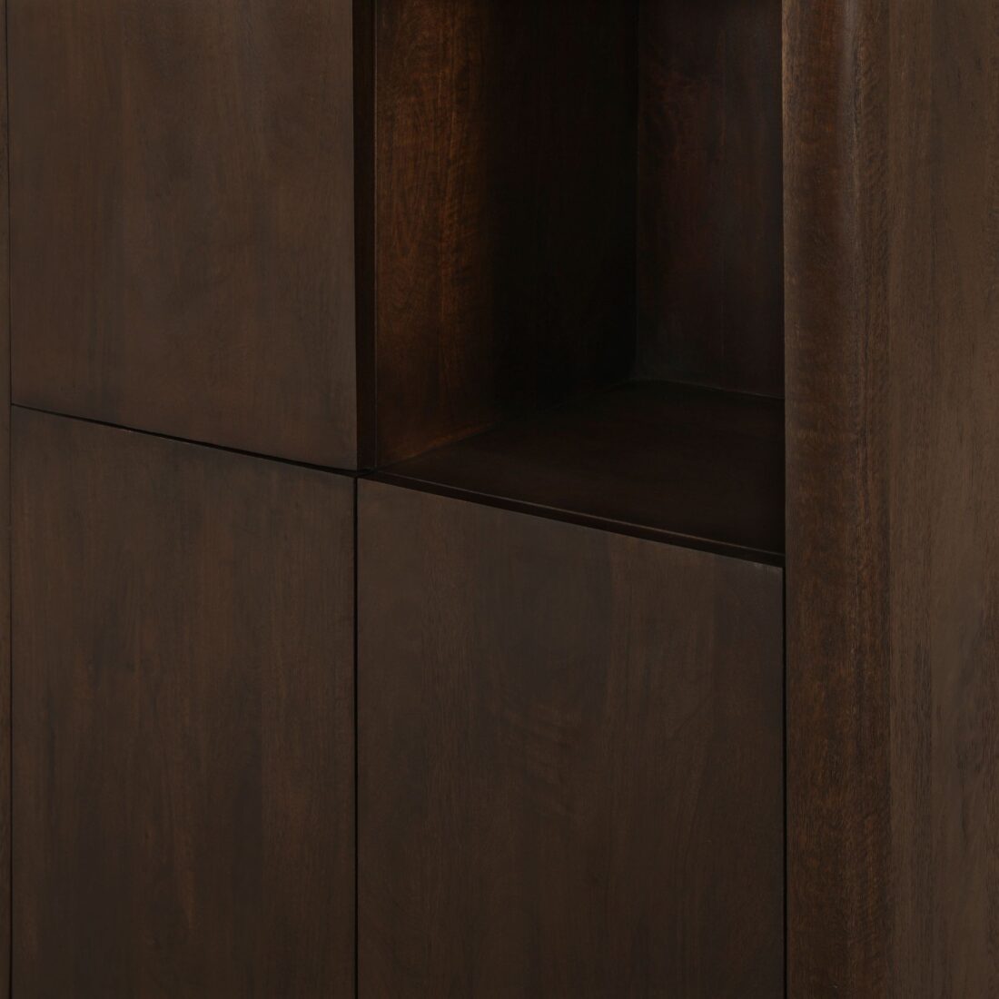 Starfurn Vakkenkast Dallas Bruin Mangohout 90 Cm