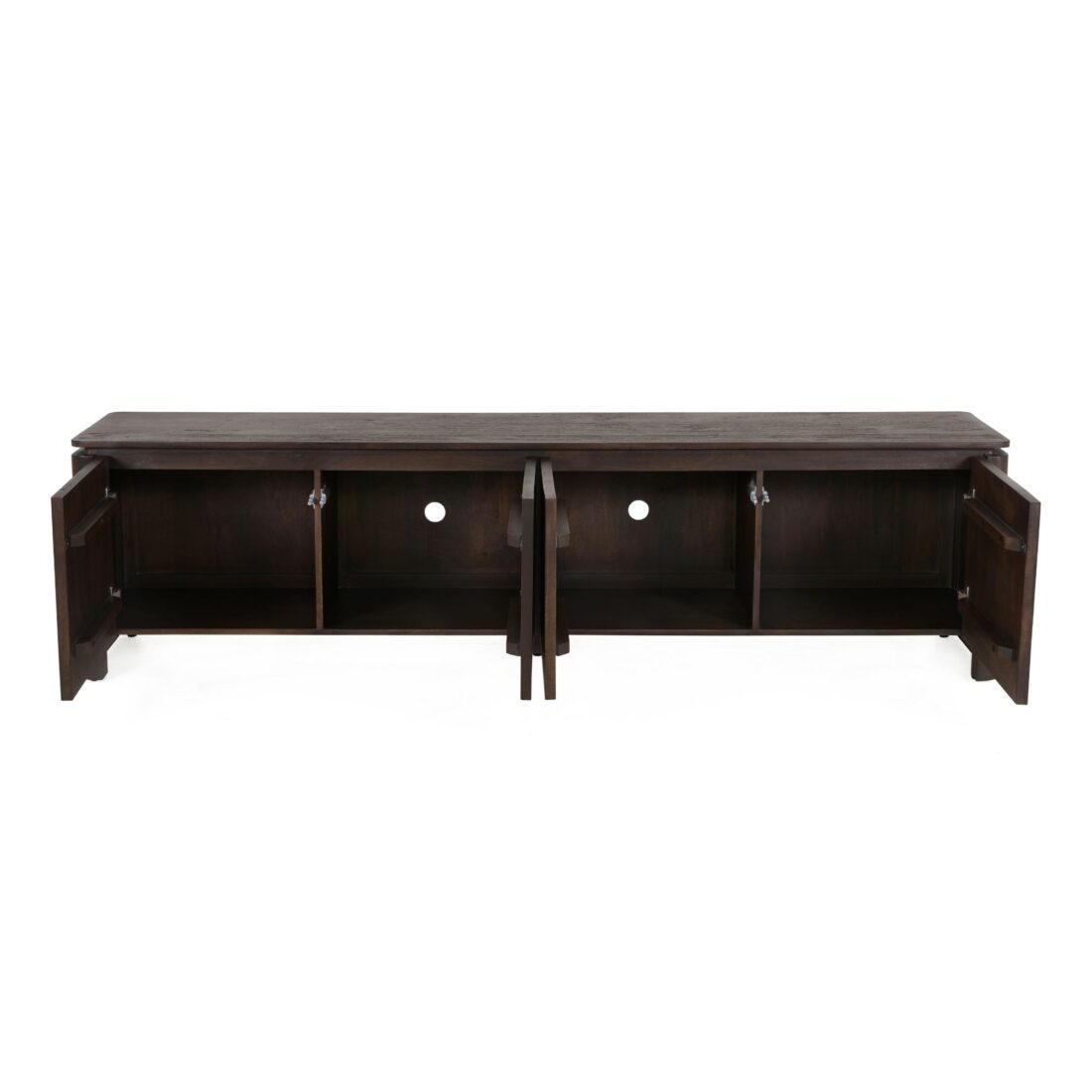 Starfurn Tv Meubel Dallas Bruin Mangohout 210 Cm
