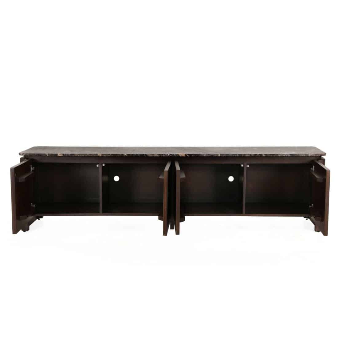 Starfurn Tv Meubel Dallas Bruin Mangohout 210 Cm