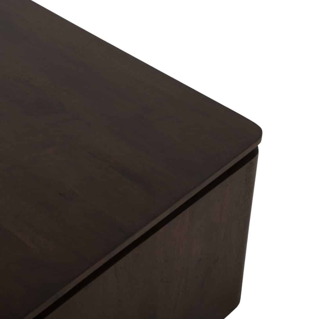 Starfurn Vierkante Salontafel Dallas Bruin Mangohout 80 Cm
