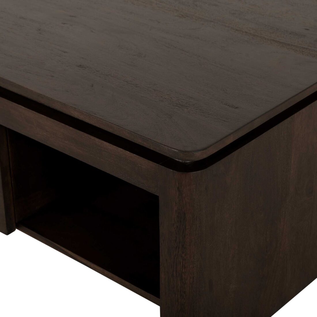 Starfurn Vierkante Salontafel Dallas Bruin Mangohout 80 Cm