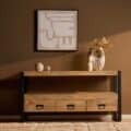 Starfurn Tv meubel Britt Naturel Mangohout 150 cm