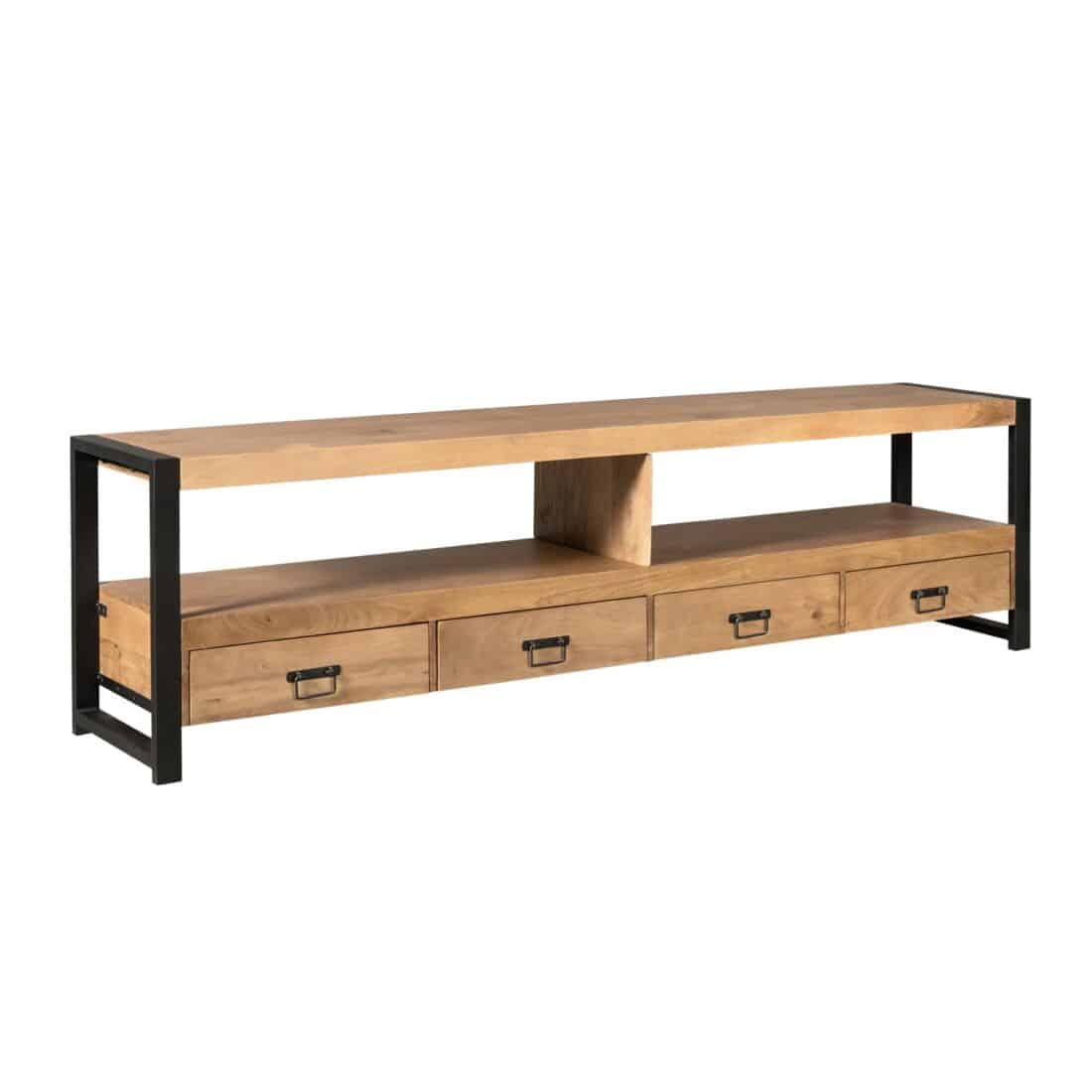 Starfurn Tv Meubel Britt Naturel Mangohout 220 Cm