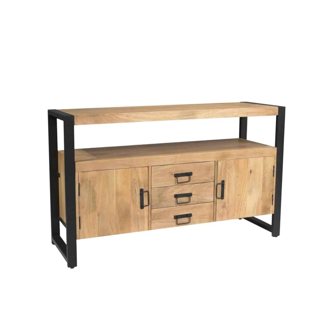 Starfurn Dressoir Britt Naturel Mangohout 135 Cm