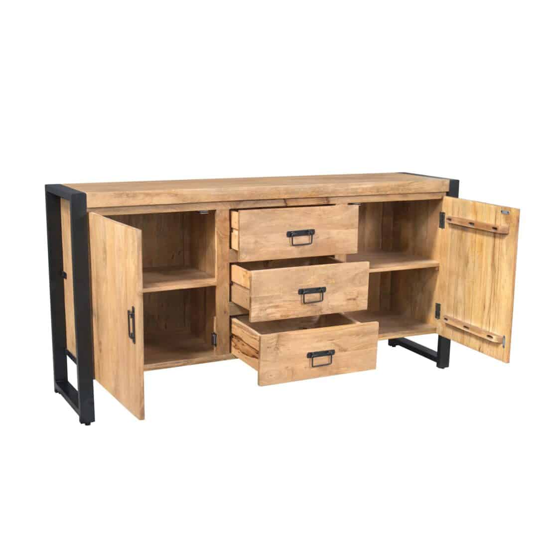 Starfurn Dressoir Britt Naturel Mangohout 160 Cm