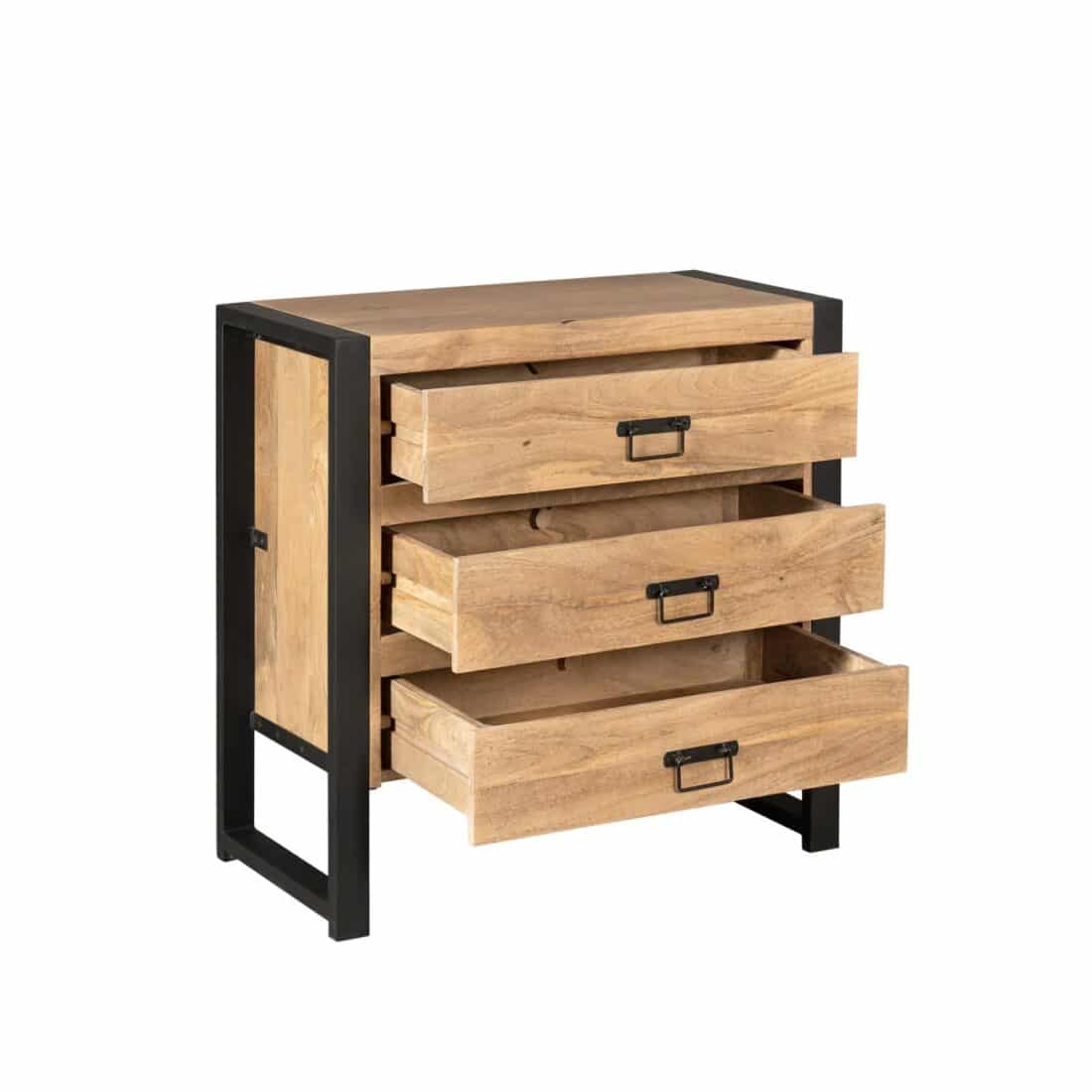 Starfurn Ladenkast Britt Naturel Mangohout 80 Cm